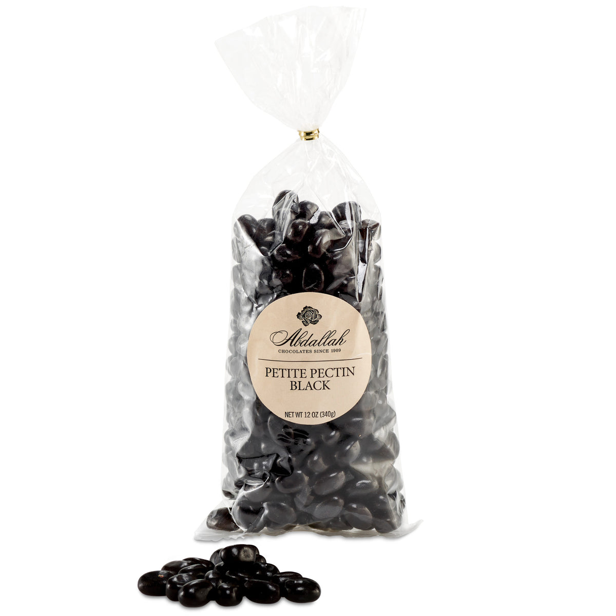 Petite Black Pectin Jelly Beans, 12 oz. Main Street Co.