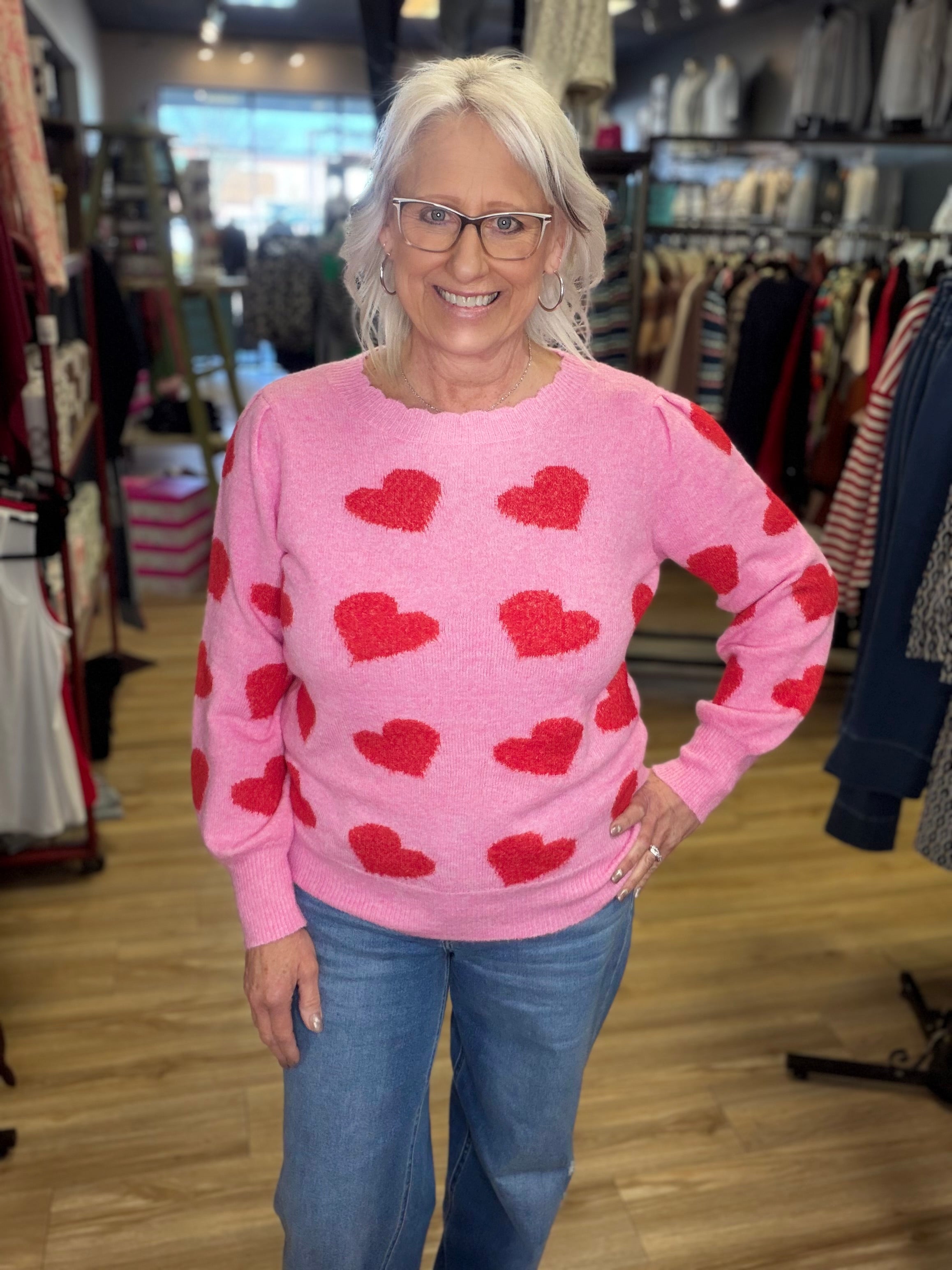 Valentine Hearty Sweater