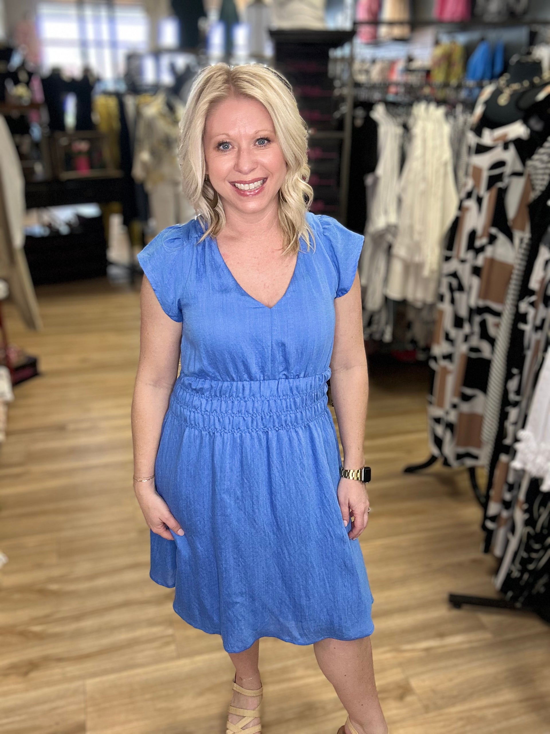 flutter mini dress Flutter Slv Mini Dress