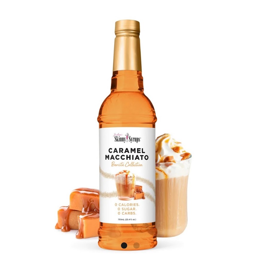 Barista Skinny Syrup, Caramel Macchiato, 25.4 oz. – Main